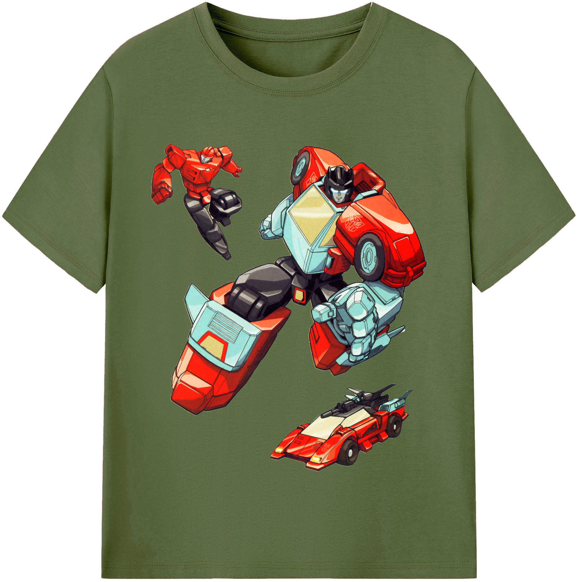 （画像用）  綿100％半袖Tシャツ（フロントプリント）